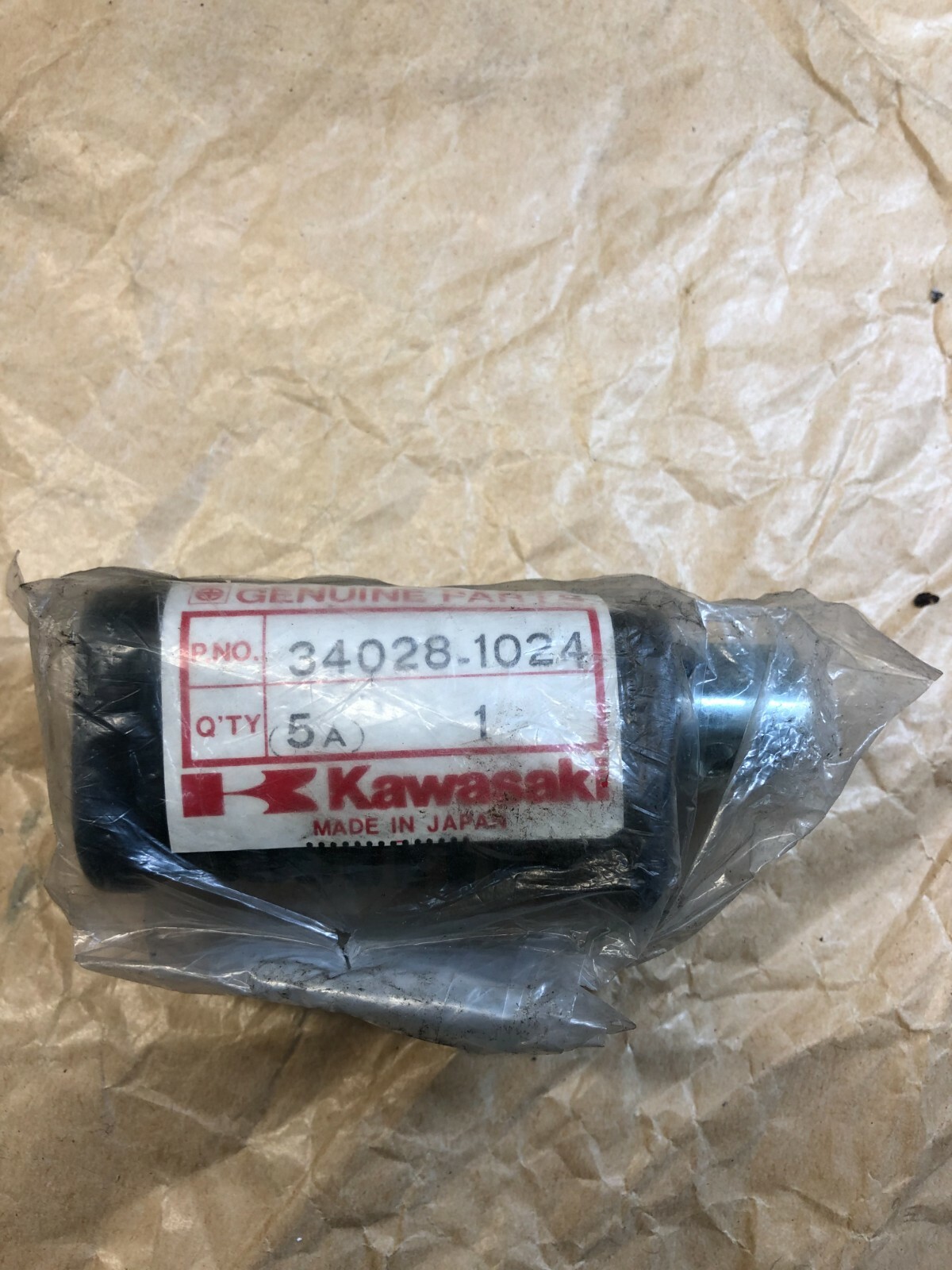 Cale pied arriere gauche de remplacement Kawasaki pour restauration moto KZ 750 1000 1100
