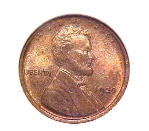 1920 Lincoln Wheat Cent MS64 BN NGC