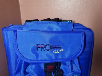 Pen-Tab Pro Stuff 3-Ring Binder Backpack Multi Pocket Blue 