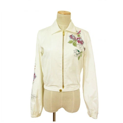 DSQUARED2 Cappotti Giacche Fiore Bianco Donna Autentico Usat