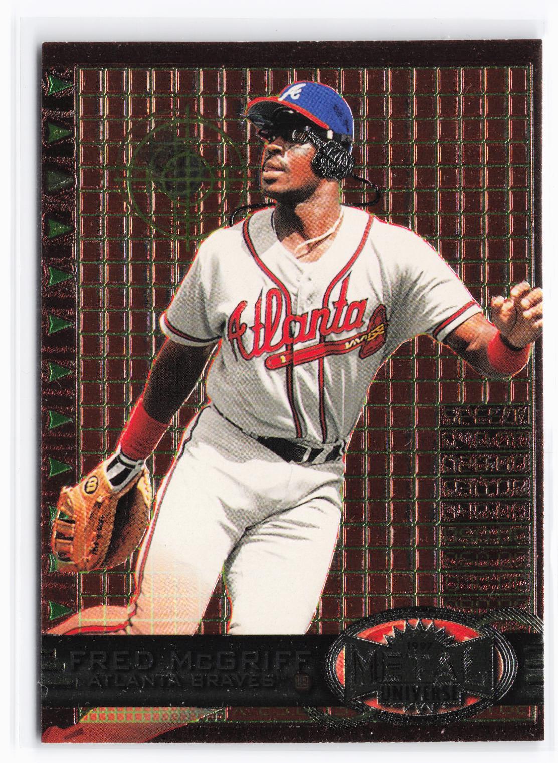 1997 Metal Universe #34 Fred McGriff
