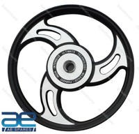 "FüR Royal Enfield Klassisch Leichtmetall Rad Set 19'' -18 \" Vorne & Hinten Cd"
