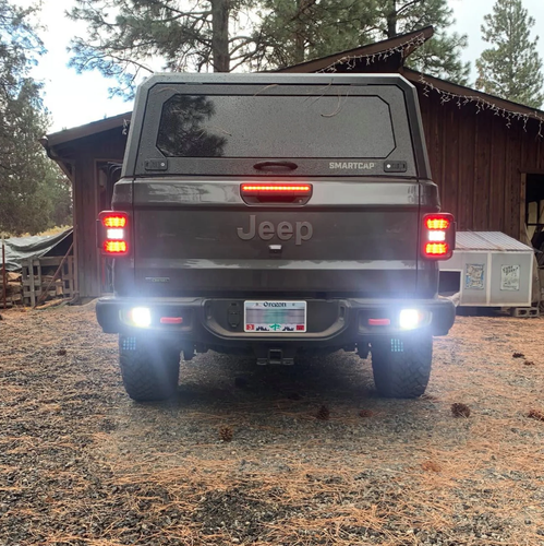 ORACLE Lighting Rear Bumper LED Reverse Lights For 2020-2023 Jeep Gladiator JT - Picture 19 of 21