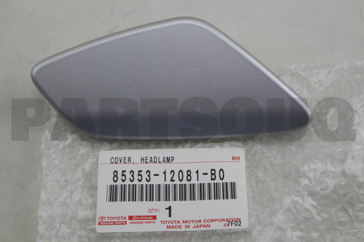 8535312081B0 Genuine Toyota COVER, HEADLAMP CLEANER WASHER