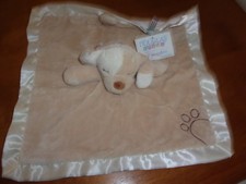 15" douglas lil PLUSH LOVEY snugglers tan ivory cream puppy dog blanket securit