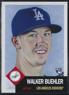 2018 Topps Living Set # 53 WALKER BUEHLER RC Rookie Los Angeles Dodgers c