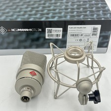 New Large-diaphragm Condenser Microphone (nickel) W/box & Shock Mount Tlm 103