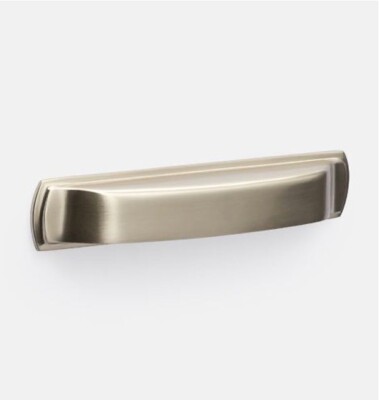 NEW Rejuvenation CALDWELL 6'' BIN PULLS Brushed Nickel, Discontinued HARD TO FIND