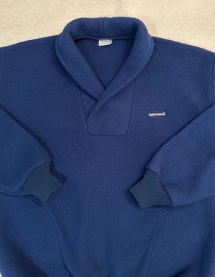 Vintage 1980s Helly Hansen Made In USA Heavyweight Fleece Pullover L Barely Worn