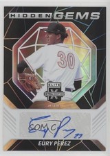 2021 Panini Elite Extra Edition Hidden Gems Black Eury Perez #HG-EP Auto 0a3