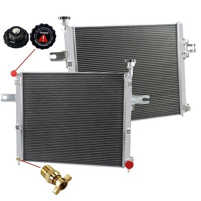 4 Row Core All Aluminum Radiator for Jeep Grand Cherokee WJ WG 4.7L V8 1999-2005