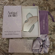 Astra Belle Gua Sha Facial Massager Stainless Steel Face Skin Care Scraping Tool