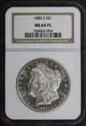1880-S (MS64PL) Morgan Silver Dollar $1 NGC - Lovely Proof Like