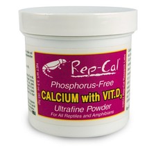 Rep-Cal SRP00200 Phosphorous-Free Calcium Ultrafine Powder 3.3-Ounce, white