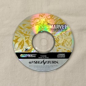 Capcom Marvel Super Heroes for Sega Saturn Game Software