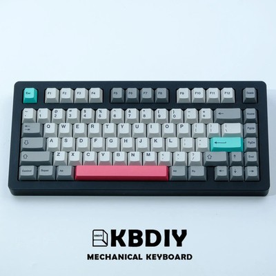 KBDiy 147 Keys PBT Cherry Profile Keycaps GMK Style Modern Dolch-Light MX