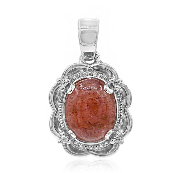 Cavill SilberanhäNger 925 Sterlingsilber 1,59Ct Thulit Damen Schmuck-image