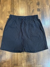 J Crew Crewcuts Boys Sz 12 Black Dock Shorts Pull-on Stretch Outdoor