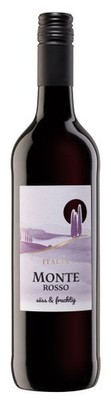 Peter Mertes Rotwein Monte Rosso Lieblich Italien 1 x 0,75 L  Rotwein