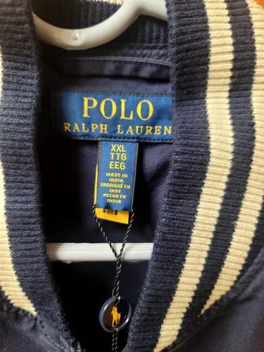 POLO RALPH LAUREN EMBROIDERED CANVAS PATCH JACKET SZ XXL BNWT $355.00 FREE SHIP image 5