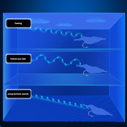 Shrimp Fishing Simulation Soft Prawn Lure Hook Tackle Bait Sea Lures HOT, - Picture 9 of 17