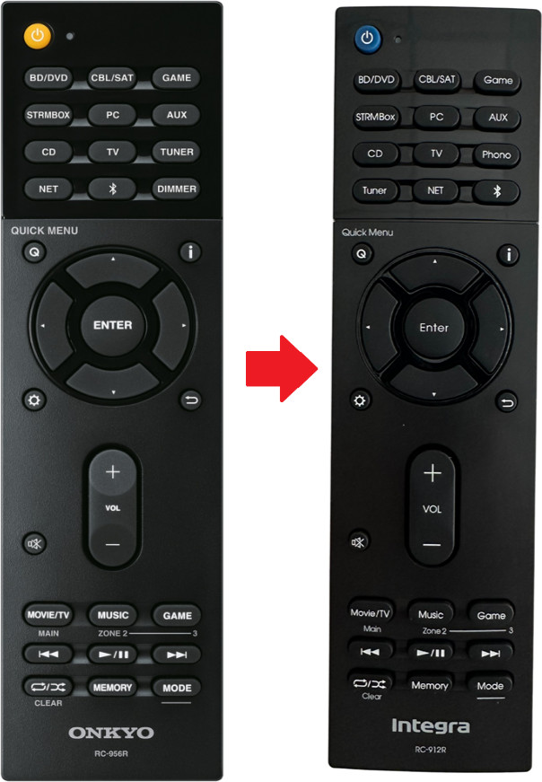 Originale Fernbedienung für Onkyo receiver LS5200 | TX-L20D | TX-L20D