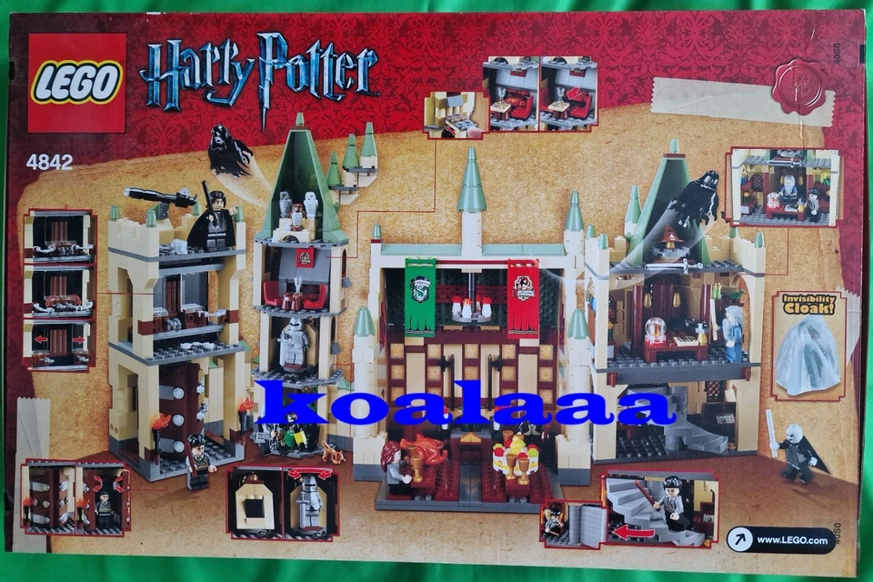 LEGO Originale HARRY POTTER 4842 Castello di Hogwarts NUOVO IMBALLO ORIGINALE mai aperto still seal - Immagine 2 di 4