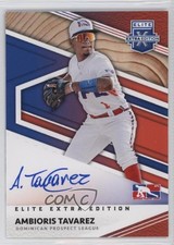 2020 Panini Elite Extra Edition DPL Signatures Ambioris Tavarez Auto 0i4k