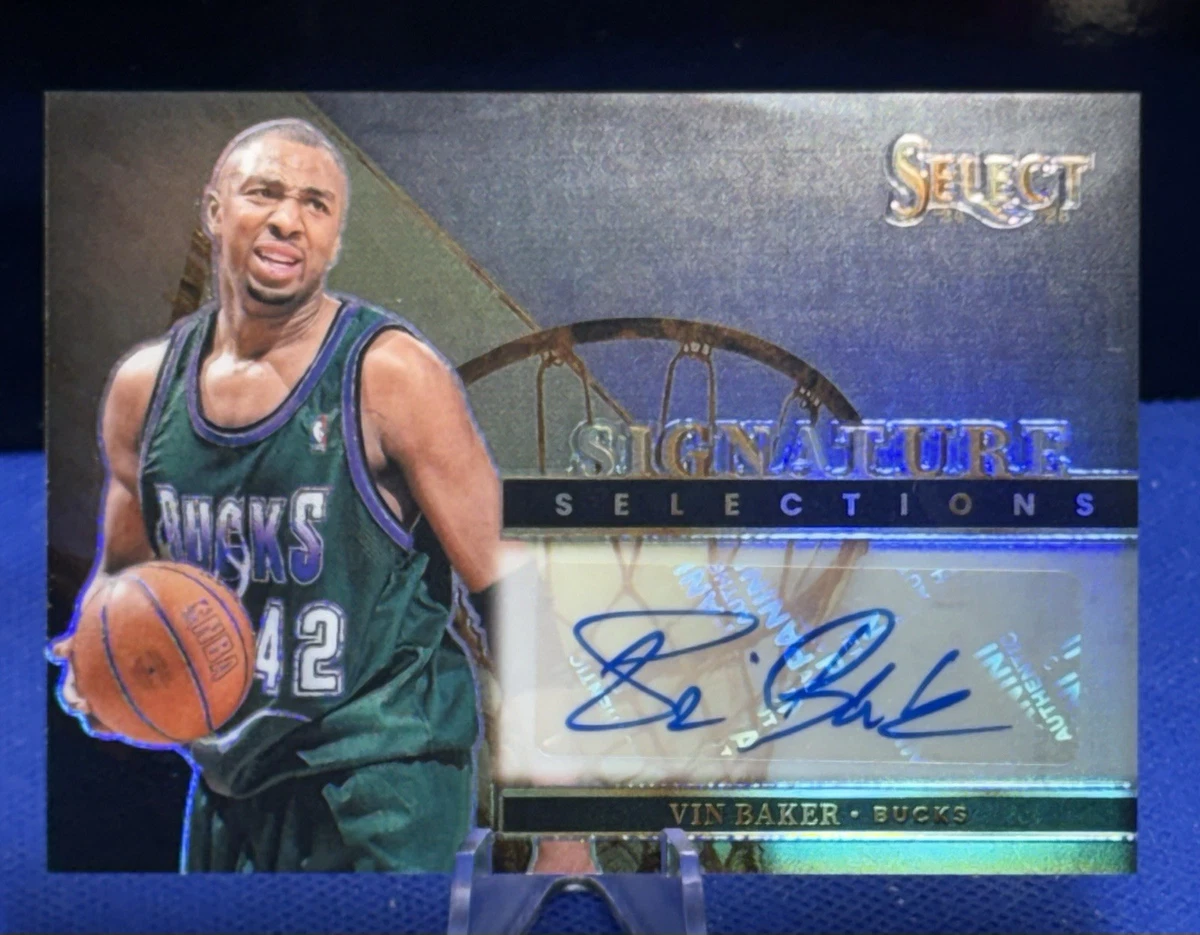 Basketball Trading Cards Vin Baker Sports Autographed for sale | eBay
