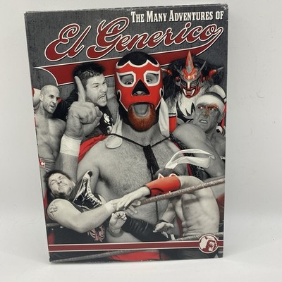 The Many Adventures Of El Generico PWG 2 Disc Set DVD Sami Zayn WWE OOP Tested