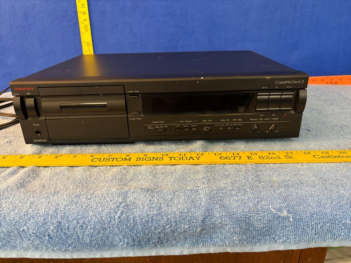 Nakamichi Cassette Deck 2 | eBay