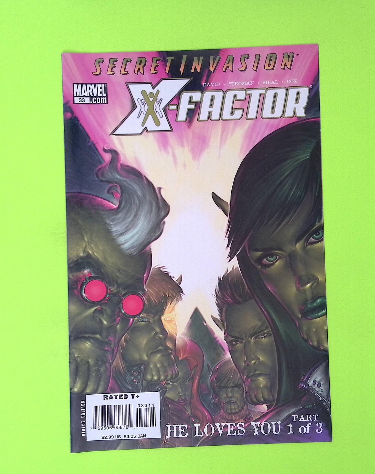 X-Factor #33 Vol. 3 2008 Marvel Comics 1st App High Grade Comic Book W160-103