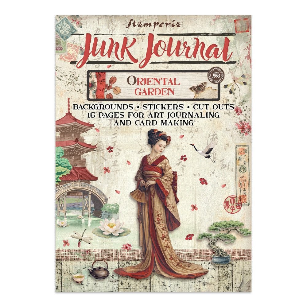 Stamperia Junk Journal – Oriental Garden | SPSBJK26