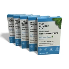 The Humble Co. Advanced Whitening Strips (5 Pack - 140 Strips)