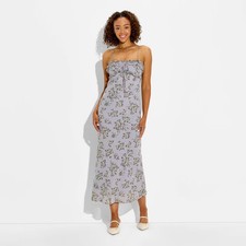 Women Sleeveless Maxi Empire Waist Dress - Wild Fable