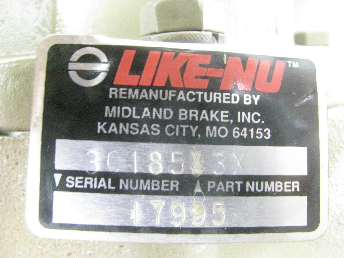 REMAN Midland 3018543X Type SS296 Air Brake Compressor For Cummins