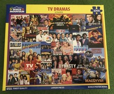 TV Dramas - WHITE MOUNTAIN - 1000 Piece Puzzle larger pieces w/bonus poster