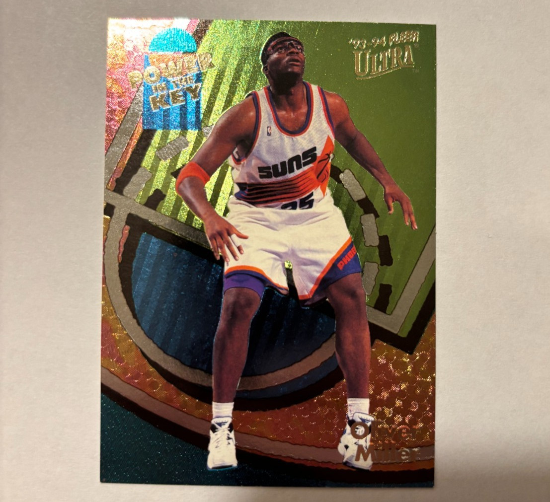 1993-94 Fleer Ultra - Power in the Key Oliver Miller #4