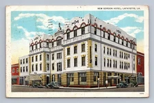 Louisiana LAFAYETTE New Gordon Hotel Jax Brewery 1938 to Lee Center IL