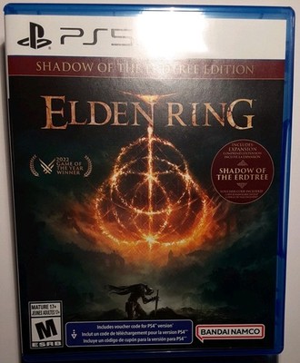 Elden Ring Shadow of the Erdtree Edition PS5 opened but code is still valid 