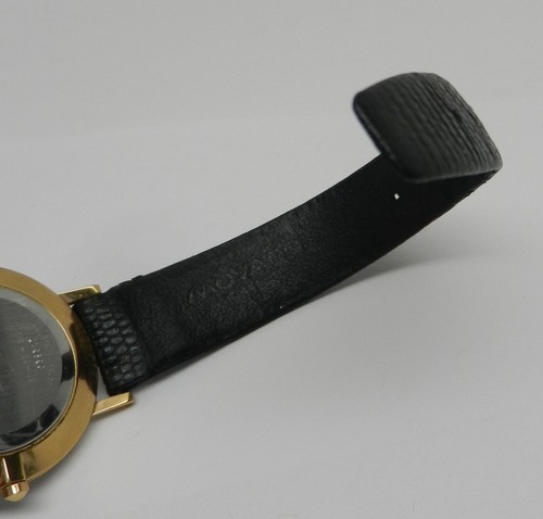 Men's Authentic Swiss Vintage Movado 31mm Museum Ultra Thin Gold W/ Black Dial - Picture 16 of 19