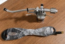 Micro seiki MA-505S Silver dynamic balanced tonearm with VTA on fly, cable