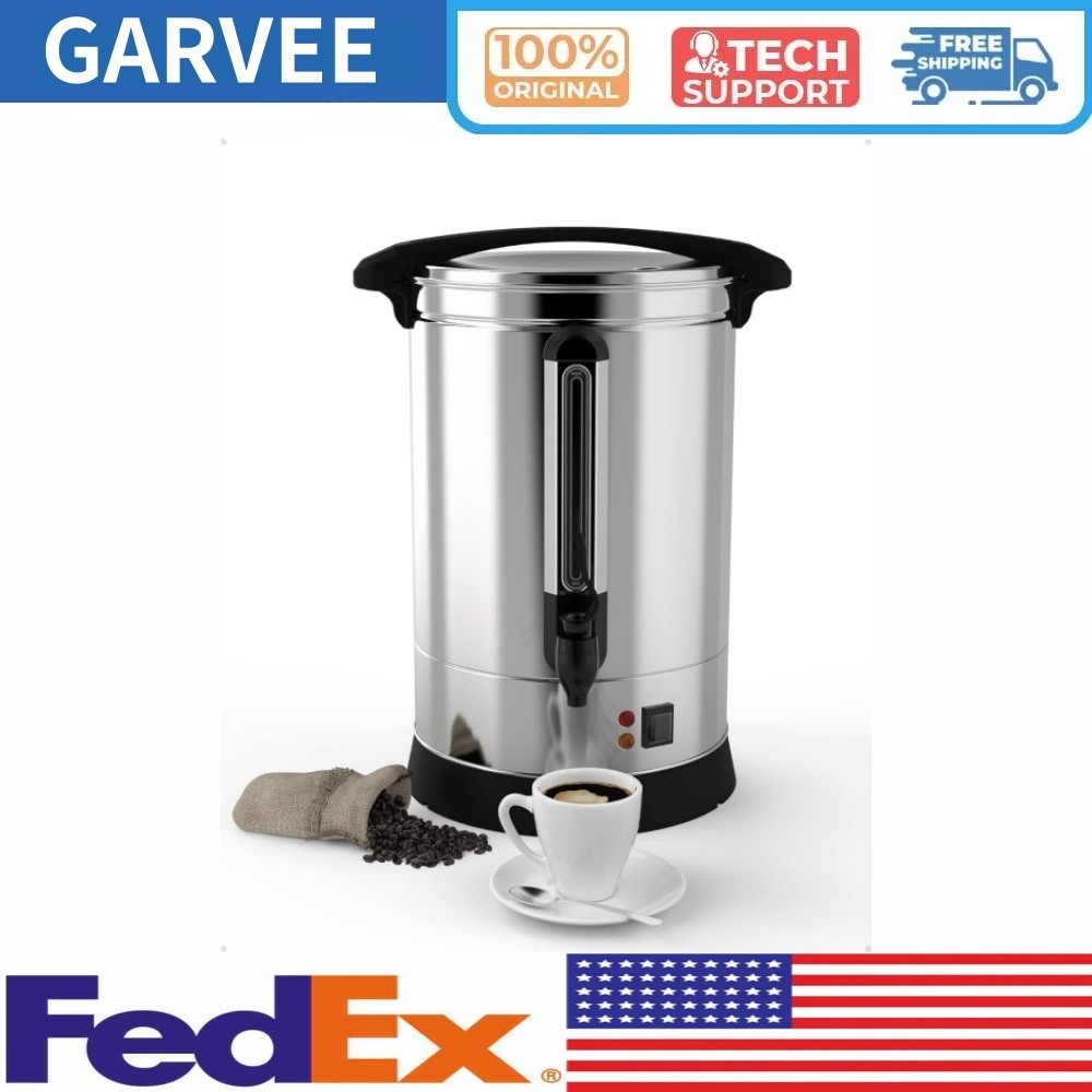 14l Stainless Steel Coffee Percolator Electric