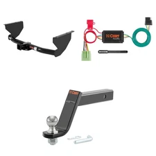 CURT Trailer Hitch Tow Package Class 3 Receiver, Wiring, 45064 Ball Mount 13051