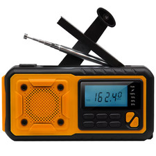 5000Mah Portable Emergency Solar Power Radio Hand Crank Charging AM/FM SW Multi