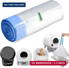 Automatic Cat Litter Box Liners-20 Counts Heavy-Duty Waste Bags