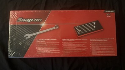 Snap-On 6pc Metric Flank Drive Plus Wrench Foam Set 20-25MM SOEXM02FMBR