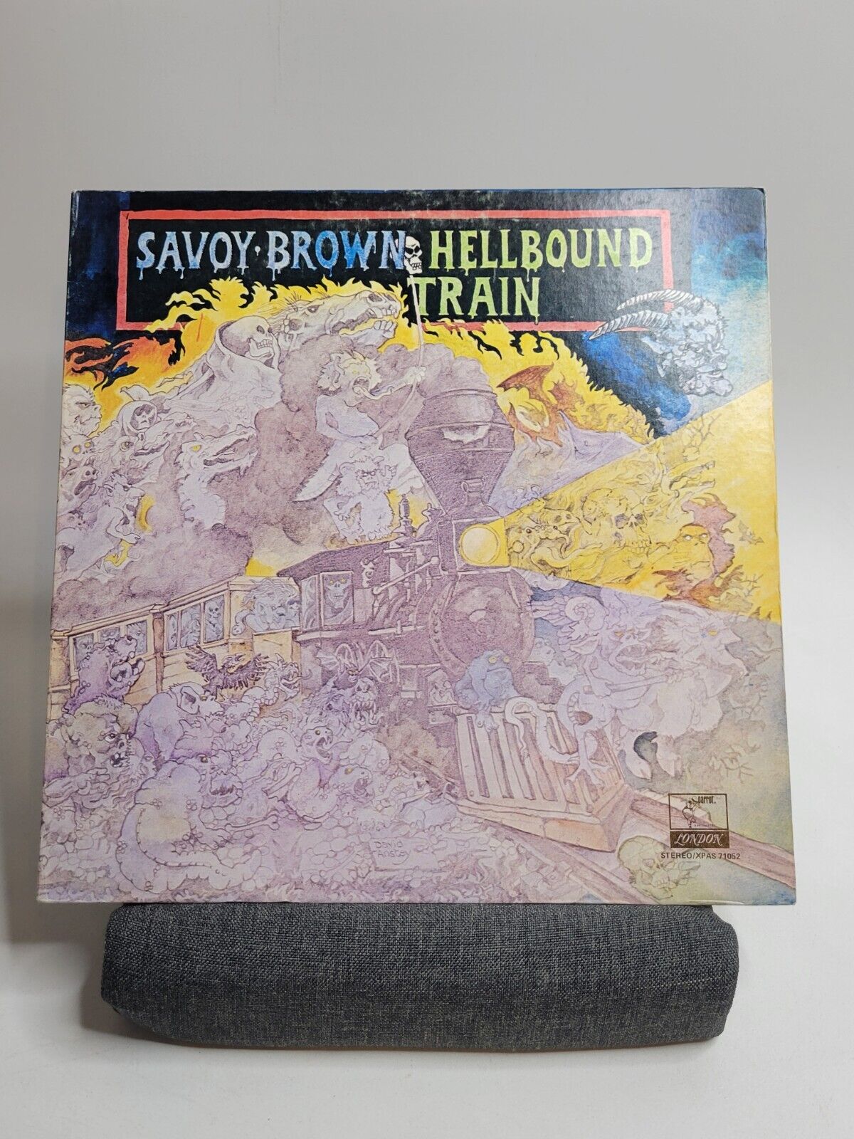 Savoy Brown – Hellbound Train 1972 Gatefold LP Vinyl Record 33RPM 1972