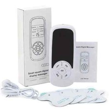 Electric Pulse Massager Muscle Stimulator Therapy Pain Stress Relief Aid Machine