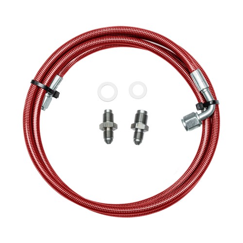 Stainless Steel Braided Clutch Line Kit For 1990-2005 01 Mazda Miata 1.6L 1.8L - Picture 3 of 8